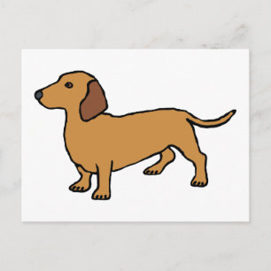 Dachshund Postcard