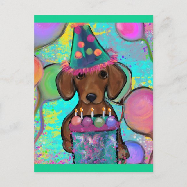Dachshund       postcard (Front)