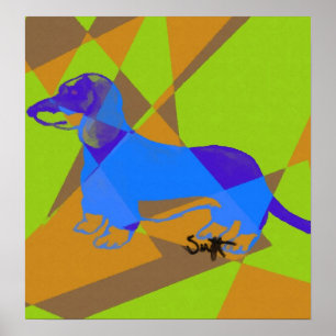 Dachshund Poster