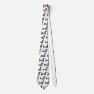 Dachshund - Psychedelic Zbra Doxie Tie