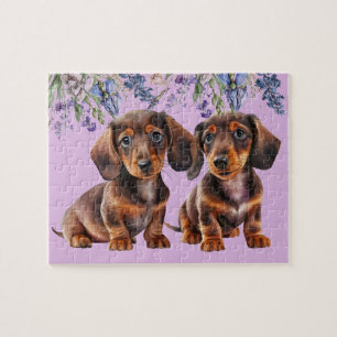 Dachshund Puppies Jigsaw Puzzle