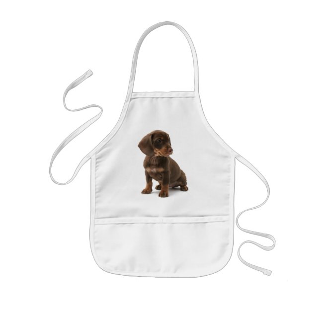 Dachshund Puppy Children's Apron (Front)
