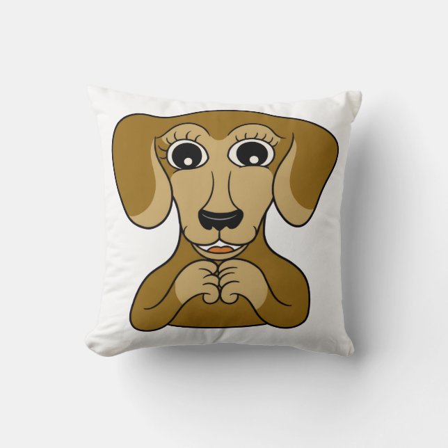 Dachshund Puppy Cushion (Front)