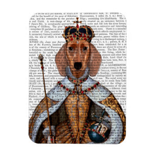 Dachshund Queen 2 Magnet
