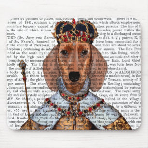 Dachshund Queen 2 Mouse Mat
