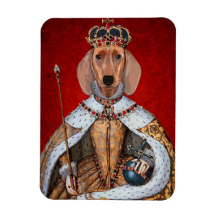 Dachshund Queen Magnet