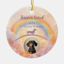 Dachshund Rainbow Bridge Ornament – Music