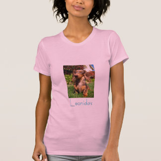Dachshund Rescue [#2] Portrait Womens T-Shirt
