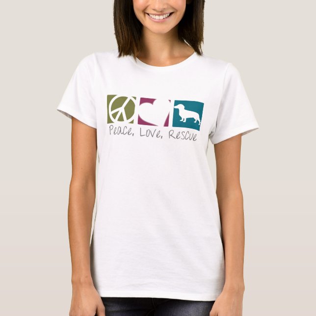 Dachshund Rescue South Florida T-Shirt (Front)