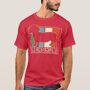 Dachshund Retro Vintage T-Shirt