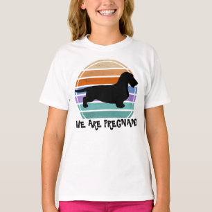 Dachshund rough hair - Silhouette 1 T-Shirt
