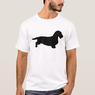Dachshund Rough Hair - Silhouette 1 T-Shirt