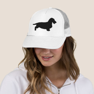 Dachshund Rough Hair - Silhouette 1 Trucker Hat