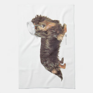 Dachshund Sailor Tea Towel
