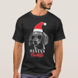 Dachshund Santas Favourite Christmas T-Shirt<br><div class="desc">Dachshund Santas Favourite Christmas</div>