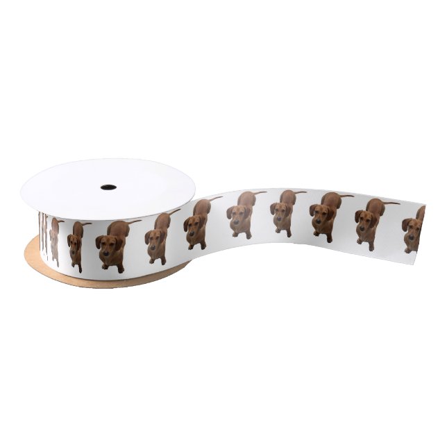 Dachshund Satin Ribbon (Spool)