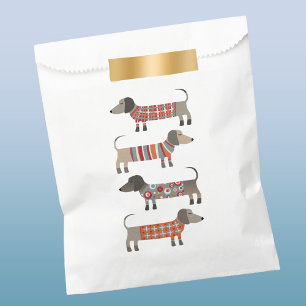 Dachshund Sausage Dog Favour Bags