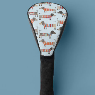 Dachshund Sausage Dog Golf Head Cover