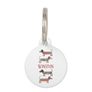 Dachshund Sausage Dog Name Pet Tag