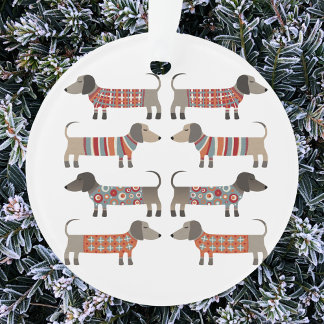 Dachshund Sausage Dog Ornament