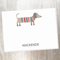 Dachshund Sausage Dog Personalised