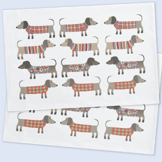 Dachshund Sausage Dog Pillowcase