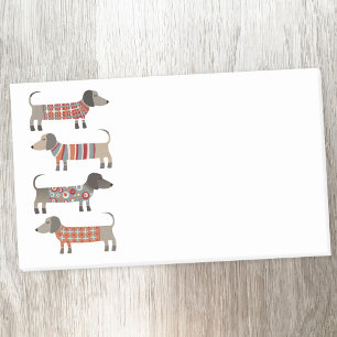Dachshund Sausage Dog Post-it Notes