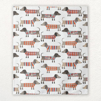 Dachshund Sausage Dog Tapestry