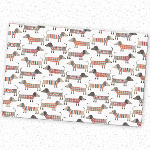 Dachshund Sausage Dog Tissue Paper