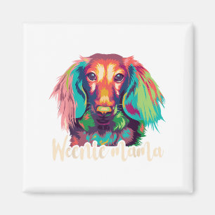 Dachshund-shirt Women Weenie Mama Weiner Dog Mom _ Magnet