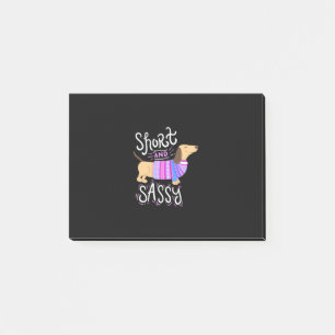 Dachshund Short And Sassy Post-it Notes