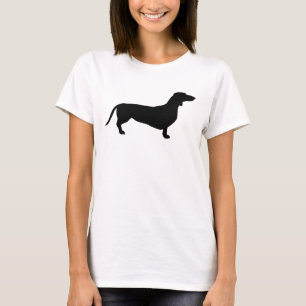 Dachshund Short Hair - Silhouette 1 T-Shirt