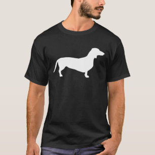 Dachshund Short Hair - Silhouette 2 T-Shirt