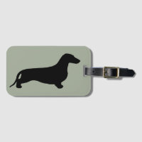 Dachshund silhouette black + your ideas