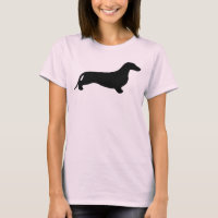 Dachshund silhouette black + your ideas