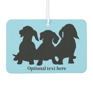 Dachshund Silhouette  Car Air Freshener
