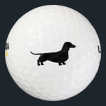 Dachshund Silhouette Golf Balls<br><div class="desc"></div>
