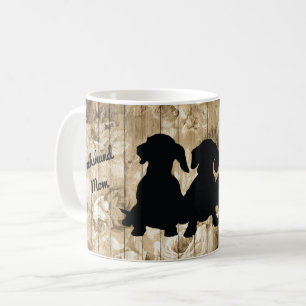 Dachshund Silhouette Mug