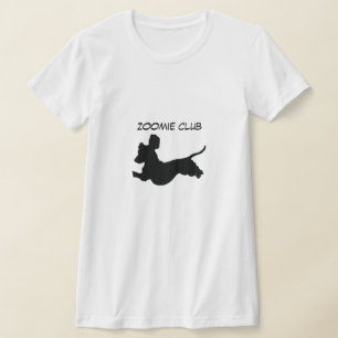 Dachshund Silhouette Zoomie Shirt