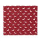 Dachshund Silhouettes Pattern Red and White