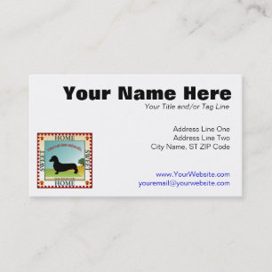 Dachshund [Smooth] Business Card