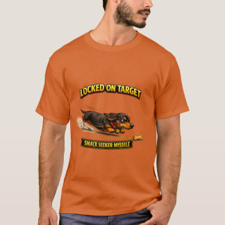 Dachshund Snack Seeker Missile | Groovely Dog T-Shirt