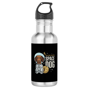 Dachshund Space Dog Astronaut Vector 532 Ml Water Bottle