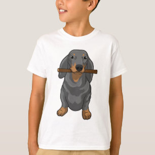 Dachshund Stick T-Shirt