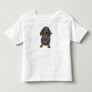 Dachshund Stick Toddler T-Shirt