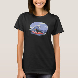 Dachshund Surfing Dog Summer Dachshund T-Shirt