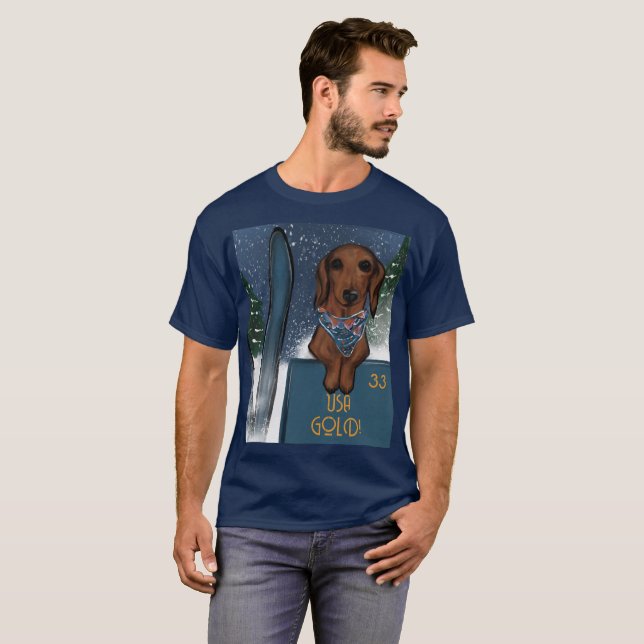 DACHSHUND  T-Shirt (Front Full)
