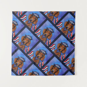 Dachshund tapestry