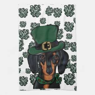 DACHSHUND       TEA TOWEL