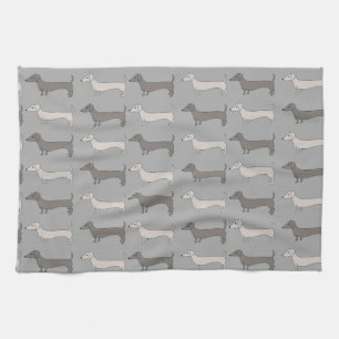 Dachshund Tea Towel